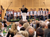 Kinderchor unter der Leitung von Michaela Lengauer-Stockner